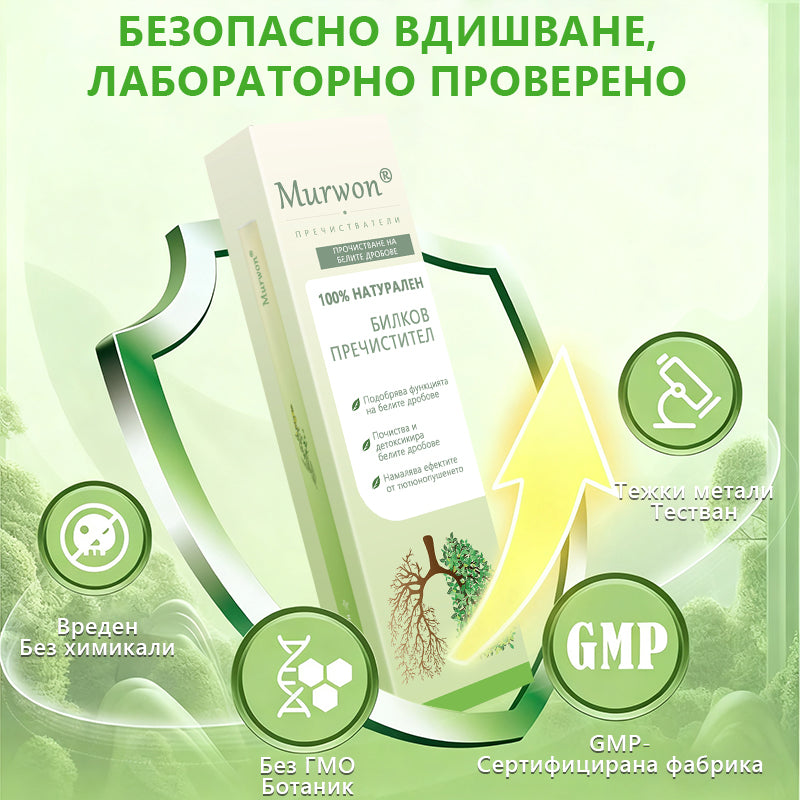 Българска собственост и управление ✅ Murwon® билков дифузер за прочистване на белите дробове с лопен (Mullein)  (🫁 кашлица, фарингит, задух, храчки, запушен нос, бронхит, бронхит, алергични симптоми, дискомфорт в белите дробове) 🌷